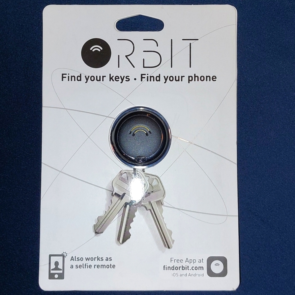 ORBIT FIND YOUR KEYS, FIND YOUR PHONE, TAKE A SELFIE